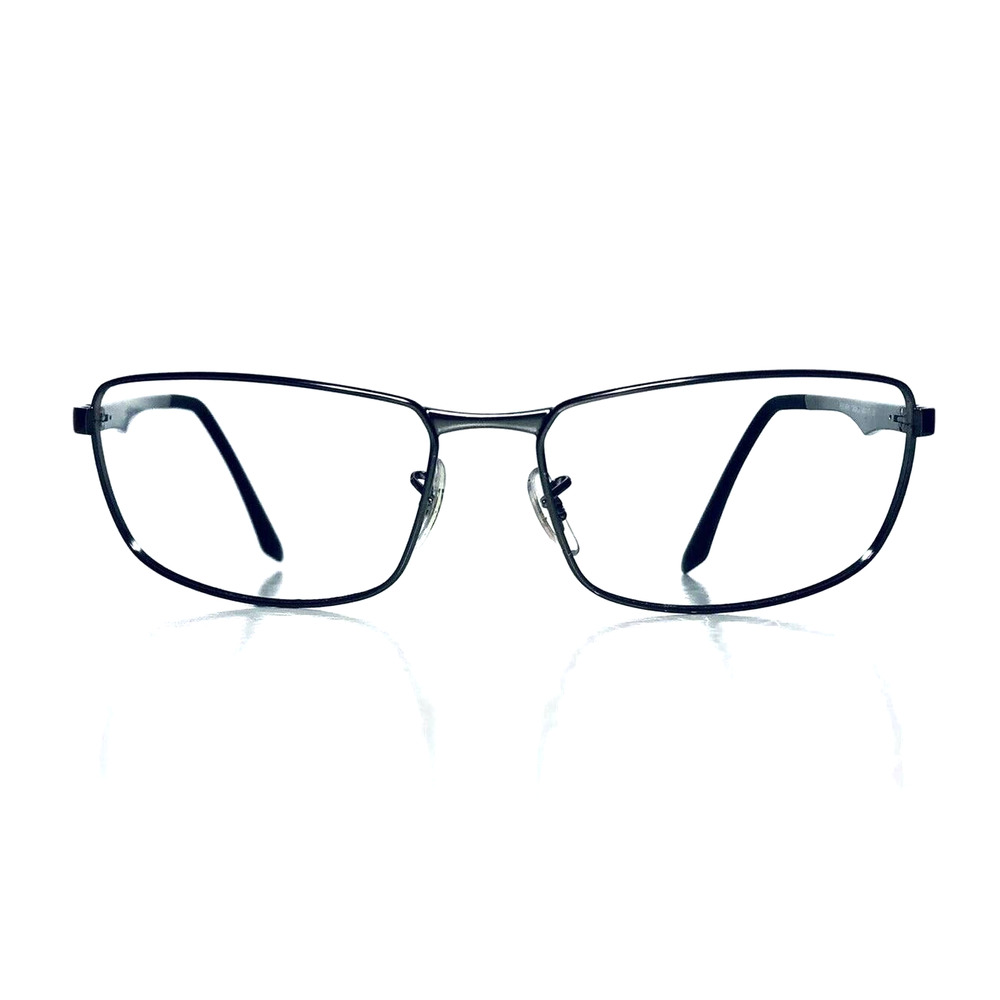 Rayban Silver Rectangular Wrap Glasses - image 1